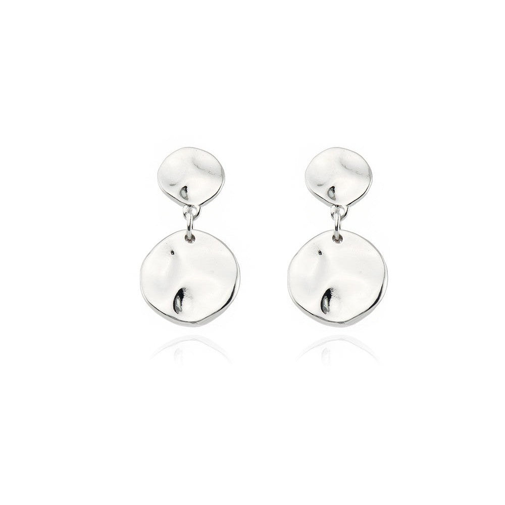 Cachet Haven Drop Earrings Rhodium Plated