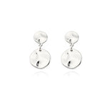 Load image into Gallery viewer, Cachet Haven Drop Earrings Rhodium Plated
