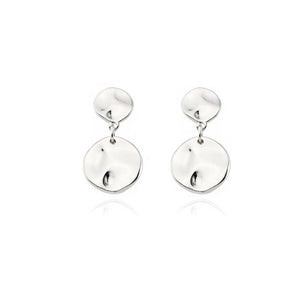 Cachet Haven Drop Earrings Rhodium Plated