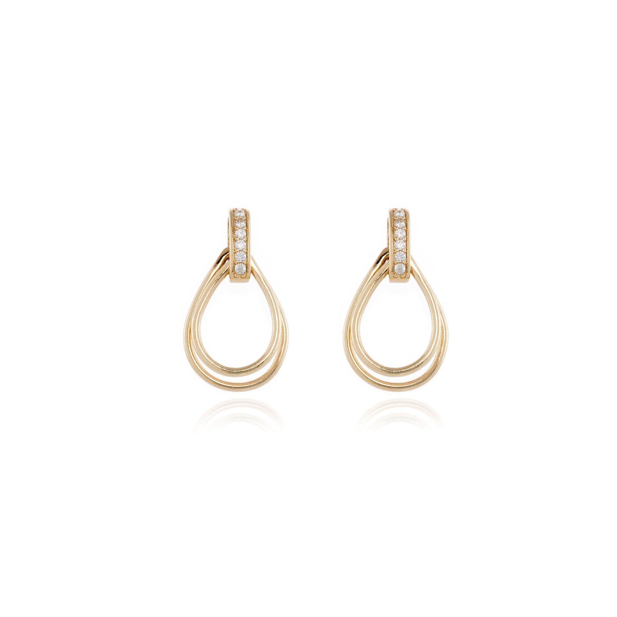 Qiao Gold Earrings