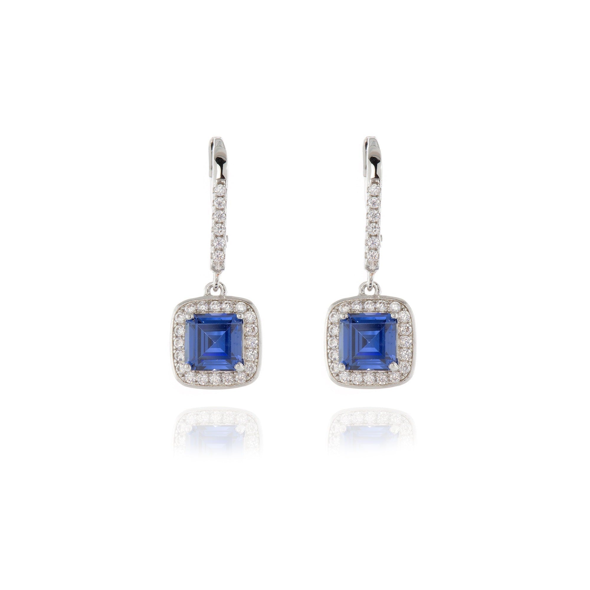 Idola Silver Tanzanite Earrings