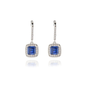 Idola Silver Tanzanite Earrings