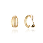 Load image into Gallery viewer, Maddy Gold Clip On Earrings
