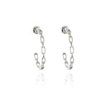 Load image into Gallery viewer, Raja Silver Hoop Earrings
