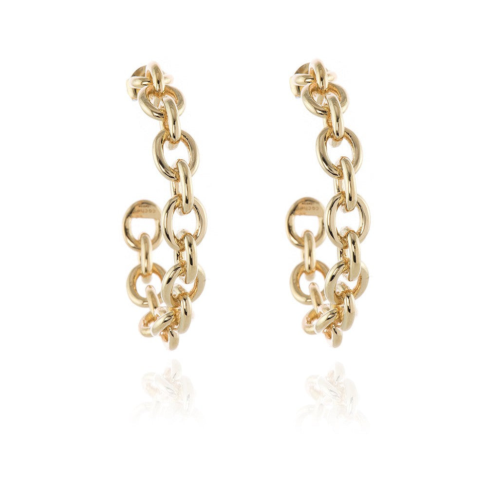 Oleta Gold Hoop Earrings