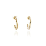 Load image into Gallery viewer, Cachet Fauci Elegant Earrings Plated in 18ct Gold
