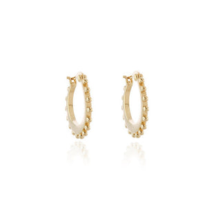 Beba Gold Hoop Earrings