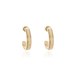 Load image into Gallery viewer, Keanu Gold Hoop Earrings
