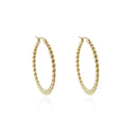 Load image into Gallery viewer, Abital Gold Hoop Earrings
