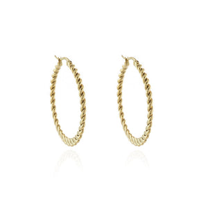 Abital Gold Hoop Earrings