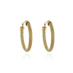 Load image into Gallery viewer, Cady Gold Hoop Earrings
