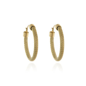 Cady Gold Hoop Earrings