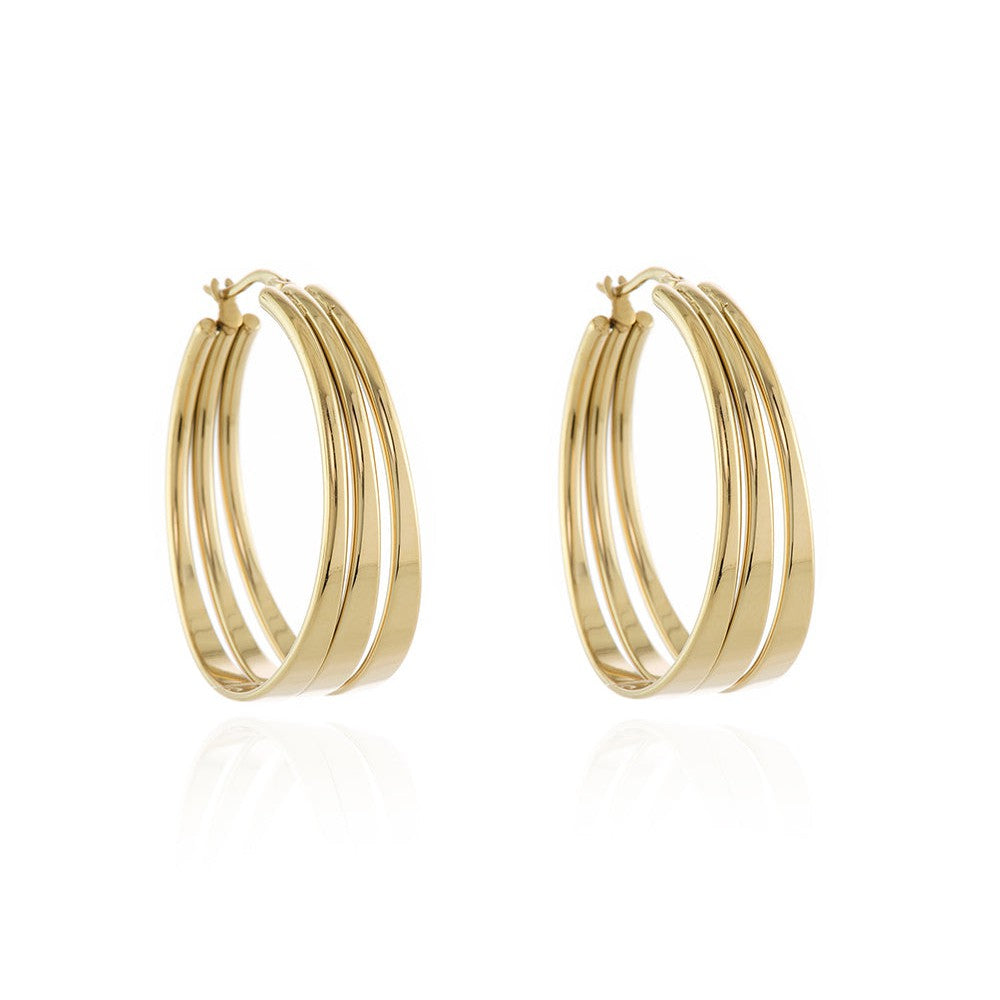 Kala Gold Hoop Earrings