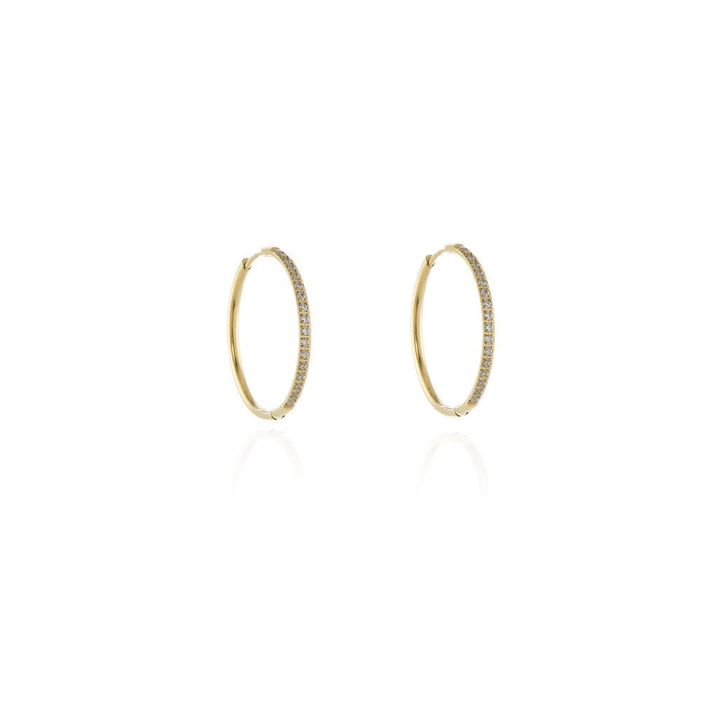 Vice Gold Hoop Earrings