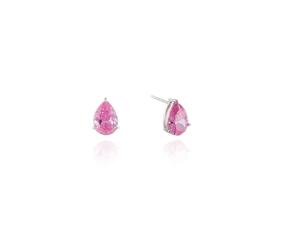 Oliana Sterling silver Pink Earrings