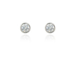 Load image into Gallery viewer, Hatsu 8mm Silver Earrings
