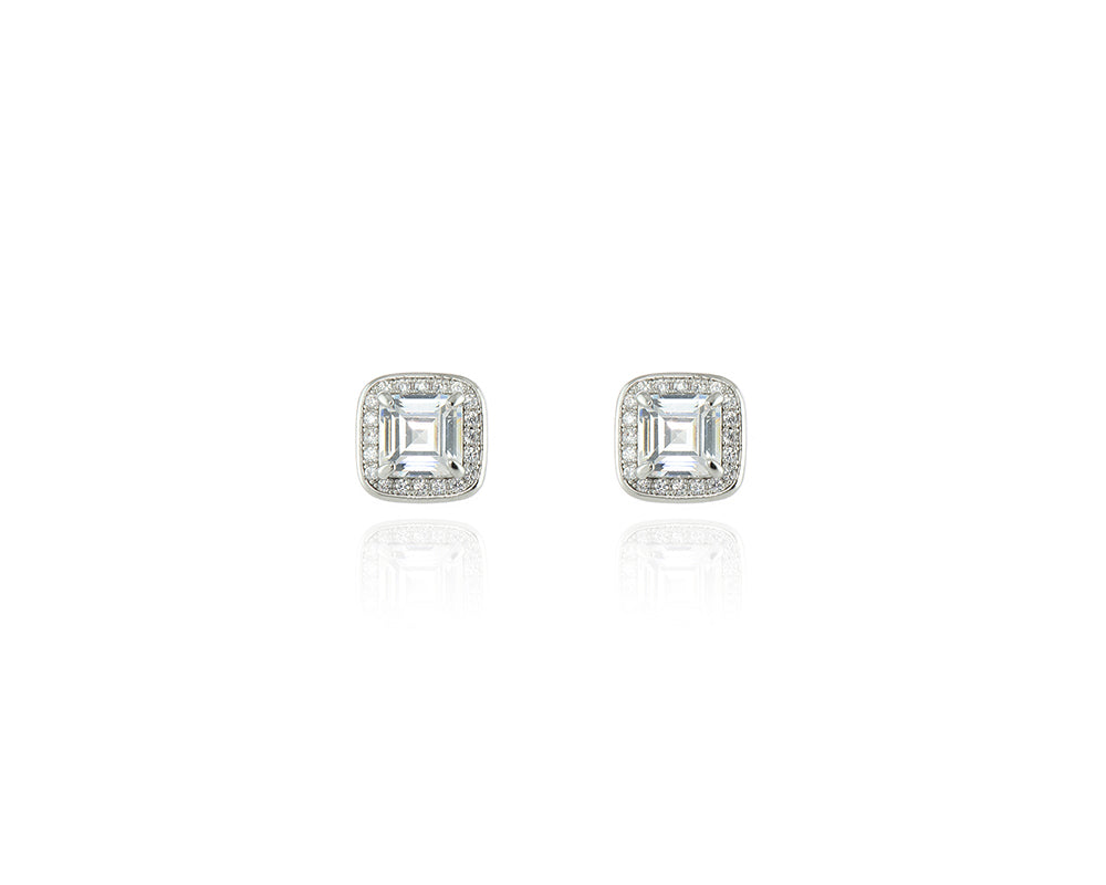 Idola Silver Post Earring