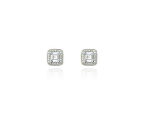 Idola Silver Post Earring