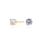 Load image into Gallery viewer, Lana 6mm Sterling Silver Gold Earrings
