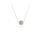 Load image into Gallery viewer, Pom Pom Silver Pendant
