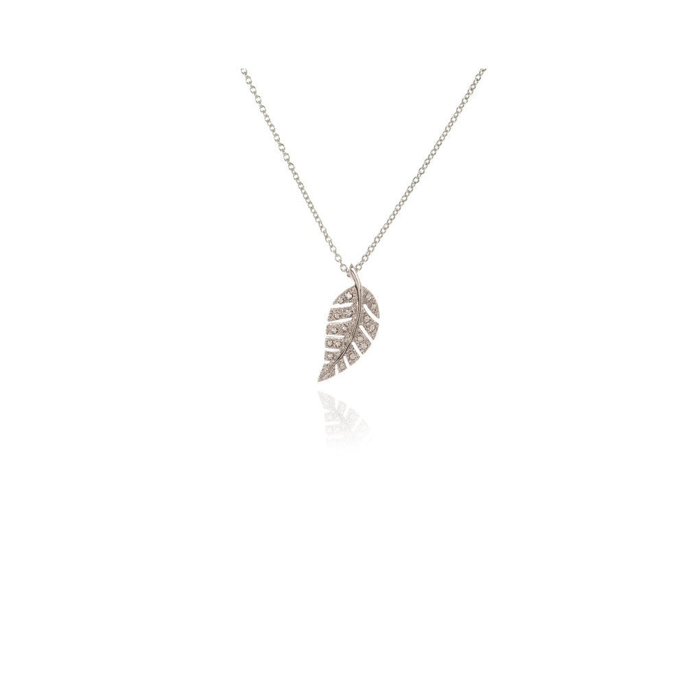 Leafy Silver Pendant