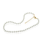 Load image into Gallery viewer, Mabel Silver 40cm Pearl Necklace
