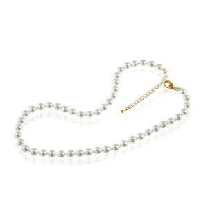 Petula Silver 60cm Pearl Necklace