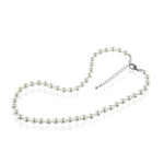 Load image into Gallery viewer, Mabel Silver 40cm Pearl Necklace
