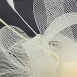 Load image into Gallery viewer, Ruby Rocks Grace Fascinator - Cream
