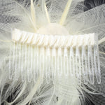 Load image into Gallery viewer, Ruby Rocks Grace Fascinator - Cream
