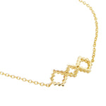 Load image into Gallery viewer, Jewel Tree London Baori Trinity Silhouette Bracelet Gold
