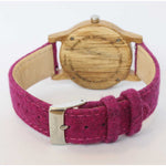 Load image into Gallery viewer, Waidzeit Barrique Alpine Women white with pink Merino wool strap
