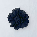 Load image into Gallery viewer, QueenMee Black Corsage Rose Hair Clip Flower Hair Clip Flower Pin
