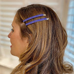 Load image into Gallery viewer, QueenMee Diamante Hair Slides Large
