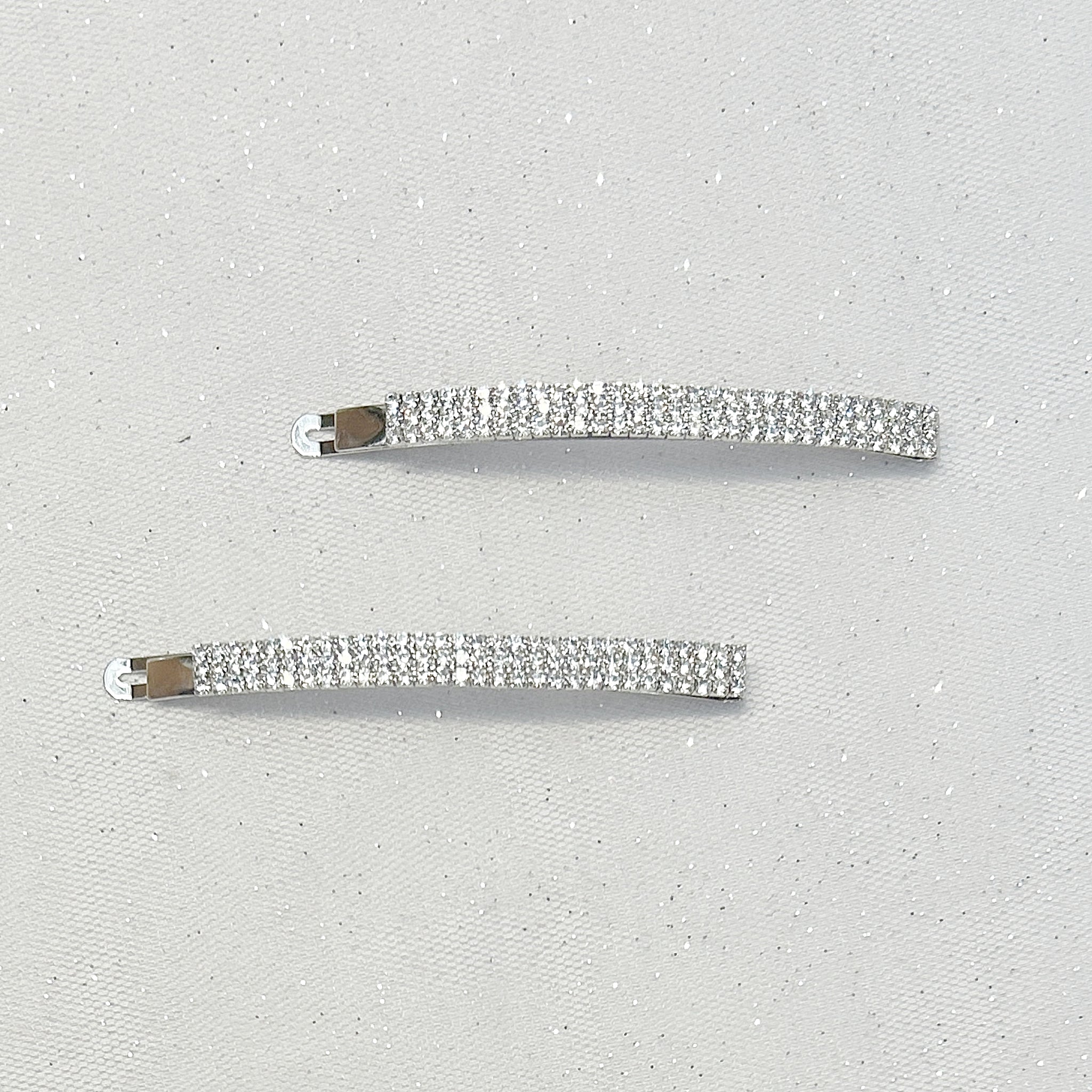 QueenMee Diamante Hair Slides Large