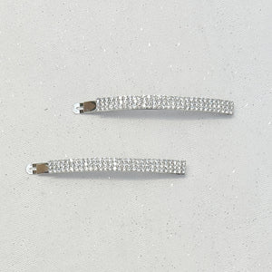 QueenMee Diamante Hair Slides Large