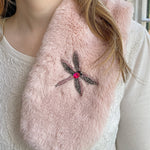 Load image into Gallery viewer, QueenMee Dragonfly Brooch Pink
