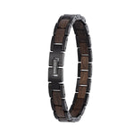 Load image into Gallery viewer, Waidzeit Element Bracelet UNISEX Black with bog oak
