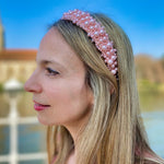 Load image into Gallery viewer, QueenMee Pearl Headband with Crystal
