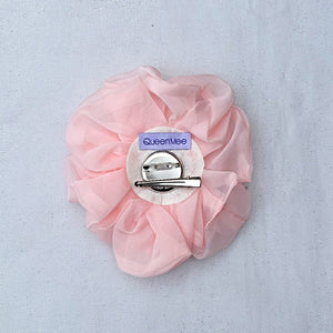 QueenMee Pink Corsage Rose Hair Clip Flower Hair Clip Flower Pin