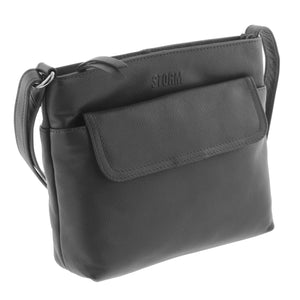 STORM London CAMPBELL Leather Cross Body Bag