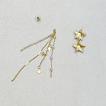 Load image into Gallery viewer, QueenMee Star Earrings Gold Earrings
