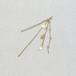 Load image into Gallery viewer, QueenMee Star Earrings Gold Earrings
