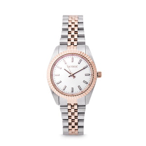 Tayroc Launton Silver Rose 31mm Analog Watch 