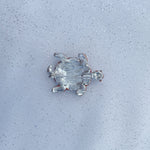 Load image into Gallery viewer, QueenMee Turtle Brooch Blue Brooch
