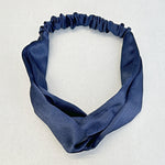 Load image into Gallery viewer, QueenMee Twist Headband in Satin with Stretch
