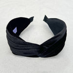 Load image into Gallery viewer, QueenMee Velvet Headband Velvet Knot Headband in Red or Black
