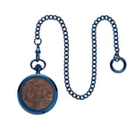 Load image into Gallery viewer, Waidzeit Franz Ferdinand Skeleton pocket watch blue
