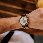 Load image into Gallery viewer, Waidzeit Chronograph GIN White Cucumber Gentlemen watch
