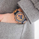 Load image into Gallery viewer, Waidzeit Chronograph RUM barrel Gentlemen watch
